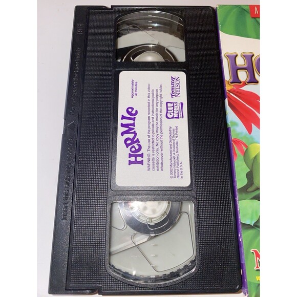 Max Lucado Hermie A Common Caterpillar Tim Conway Don Knotts VHS 2002 - Picture 4 of 4